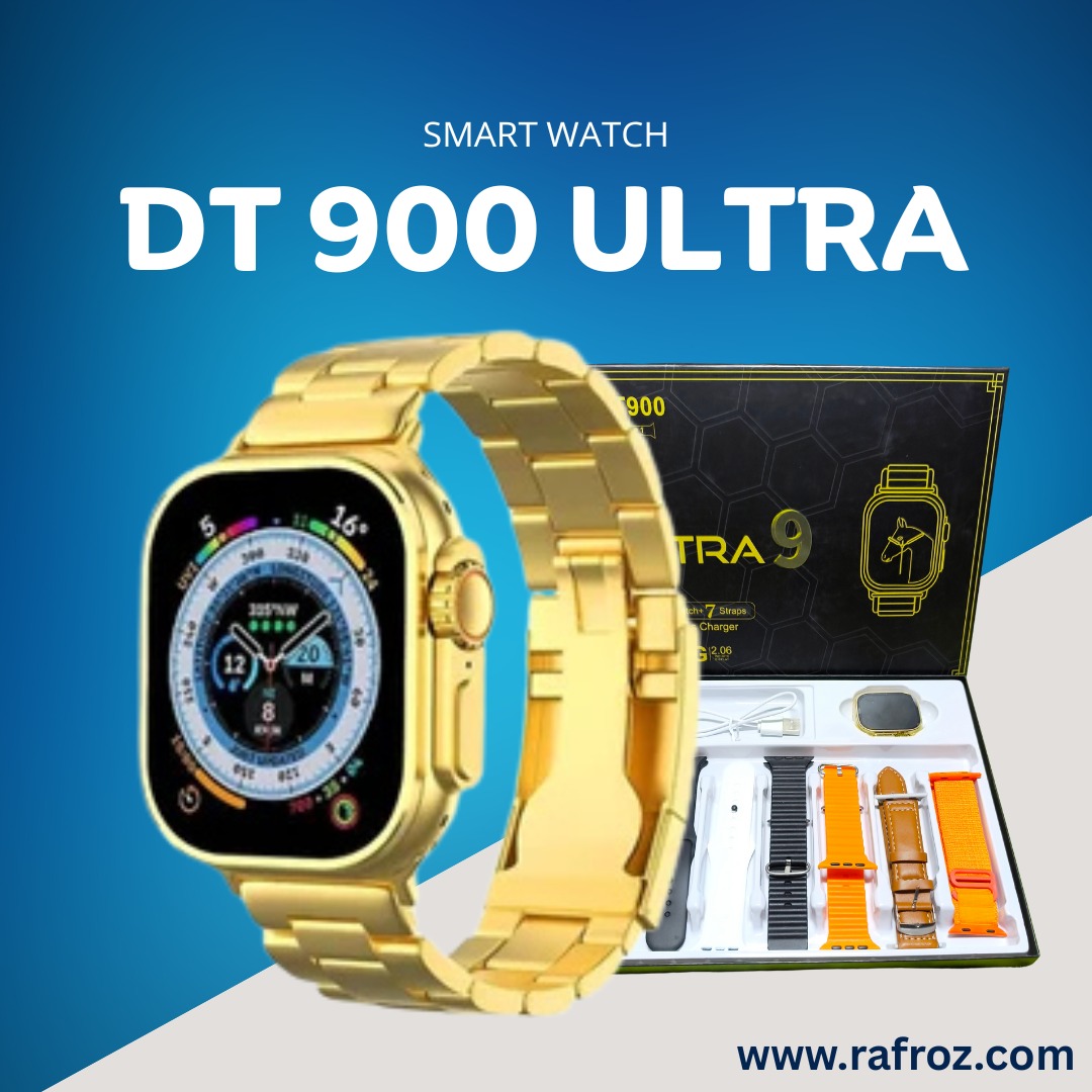 DT 900 Ultra Gold Edition Smartwatch