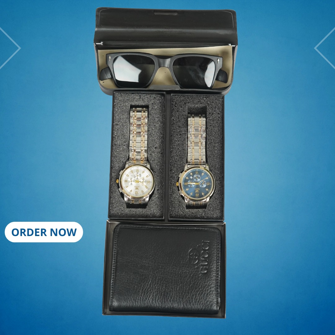 Watch+Sunglass+Wallet Special Combo